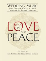 One in Love and Peace Organ sheet music cover